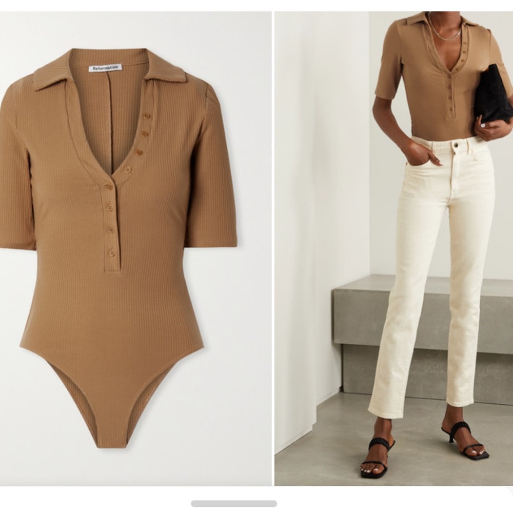 NWT Reformation Rita Bodysuit